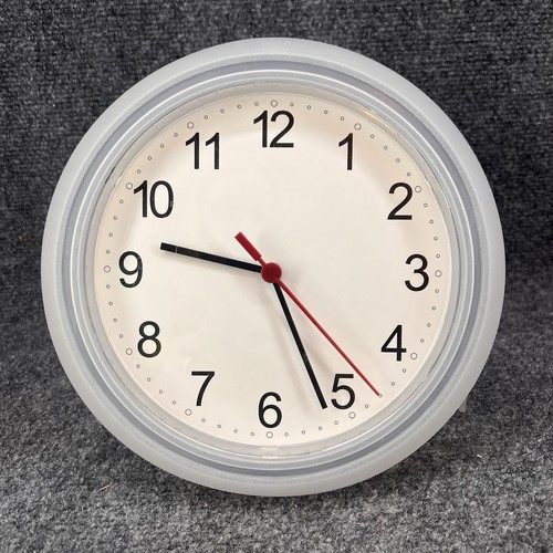 Ikea rusch analog wall clock - rusch,